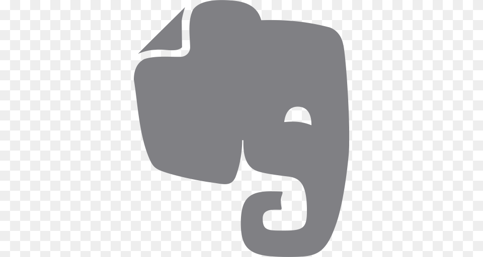 Evernote Elephant Icon Logo, Symbol, Animal, Fish, Sea Life Free Png