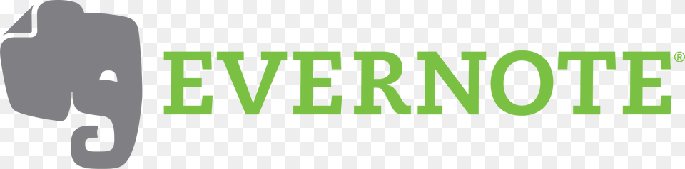 Evernote Logo, Green, Text Png