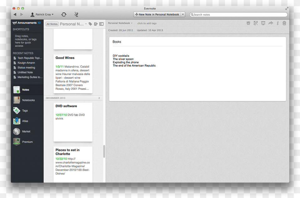 Evernote Mac Os Evernote Receipts, File, Webpage, Page, Text Free Png Download