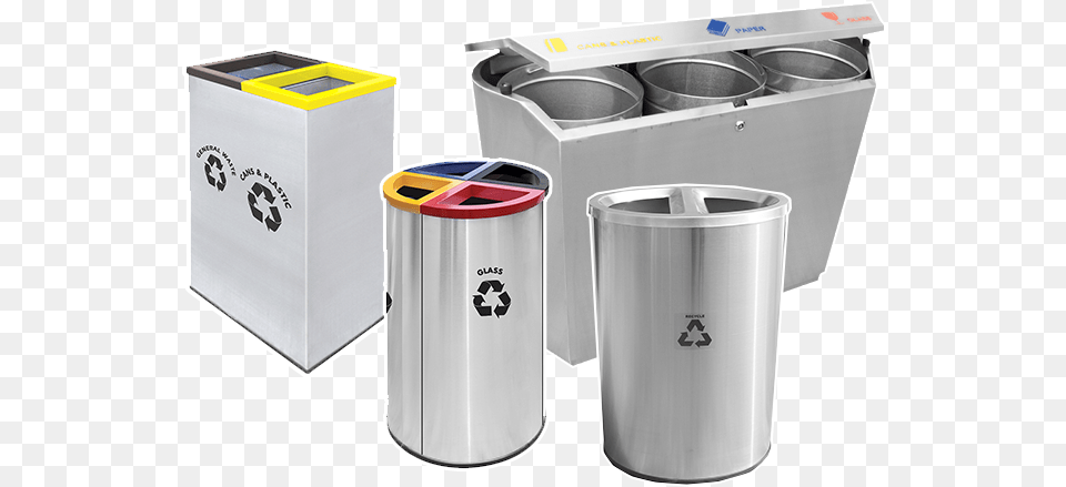 Evershine Stainless Steel Bins Plastic, Tin, Can, Mailbox, Trash Can Free Png Download