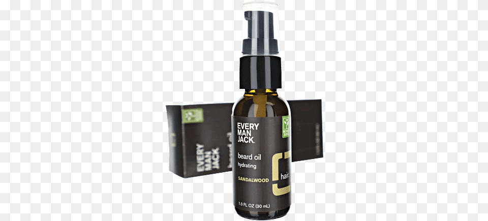 Every Man Jack Beard Oil Sandalwood Every Man Jack Shampoo 2 In 1 Thickening Shampoo, Bottle, Cosmetics, Perfume Free Png