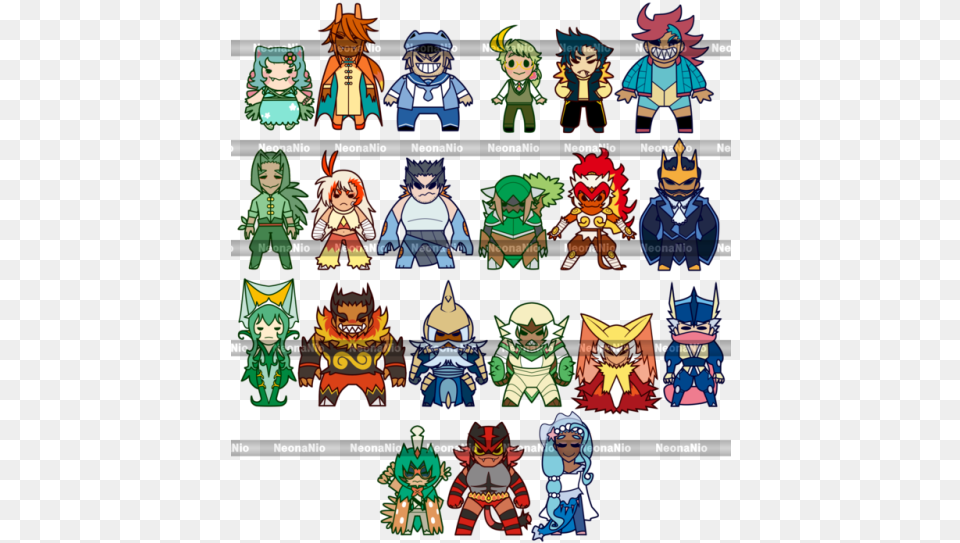 Every Starter Pokemons Chibi Gijinka Pokemon Starter Gijinka, Book, Comics, Publication, Person Free Transparent Png