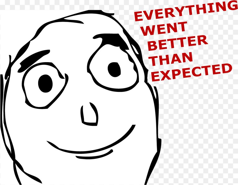 Every Thing Went Better Meme, Book, Comics, Publication, Face Png