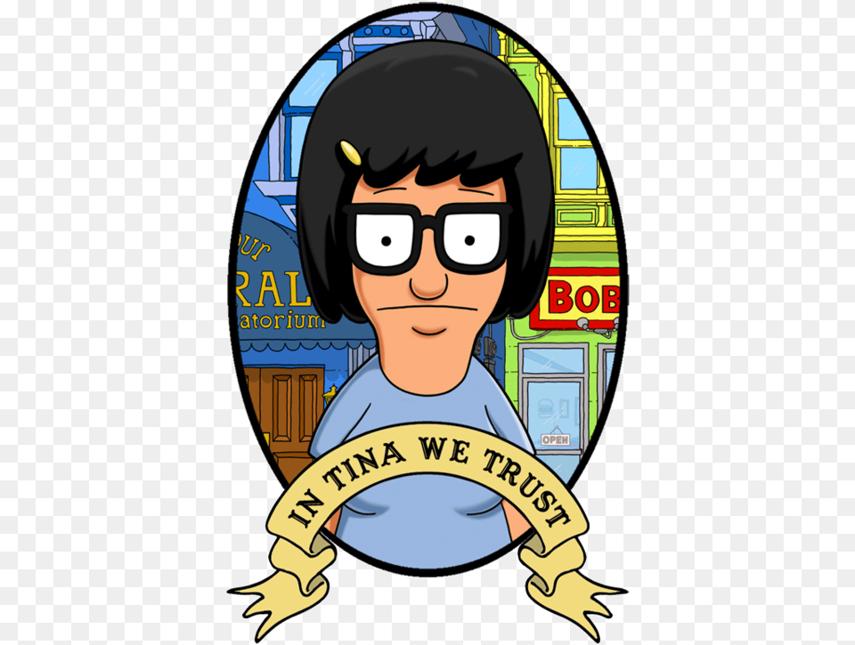 Everybody Needs A Hero Tina Belcher Bobs Burger, Publication, Book, Comics, Person Free Png Download