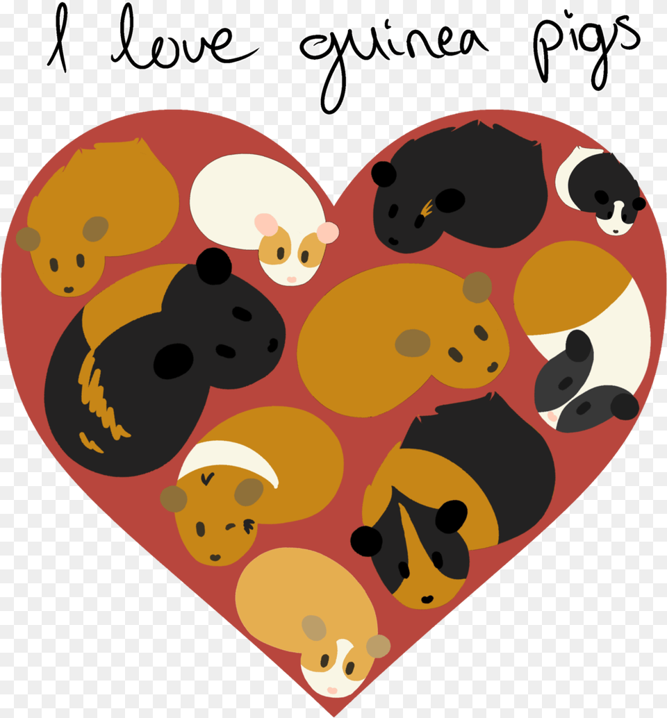 Everybody Shut The Fuck Up About Bowsette And Look Love Love Guinea Pigs, Heart, Balloon, Animal, Bear Png