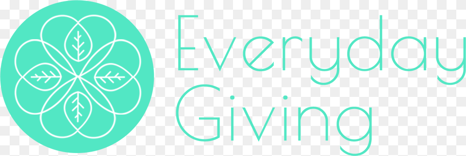 Everyday Giving Circle, Light, Turquoise, Outdoors, Text Png