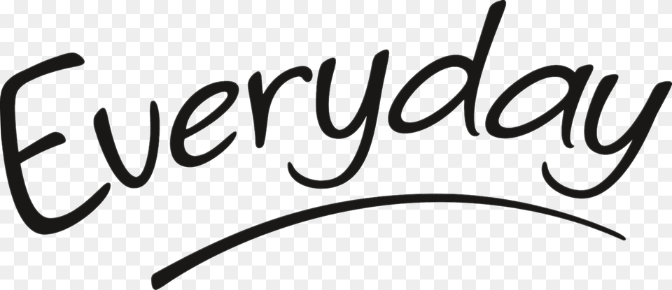 Everyday Logo Everyday, Handwriting, Text, Calligraphy Free Transparent Png