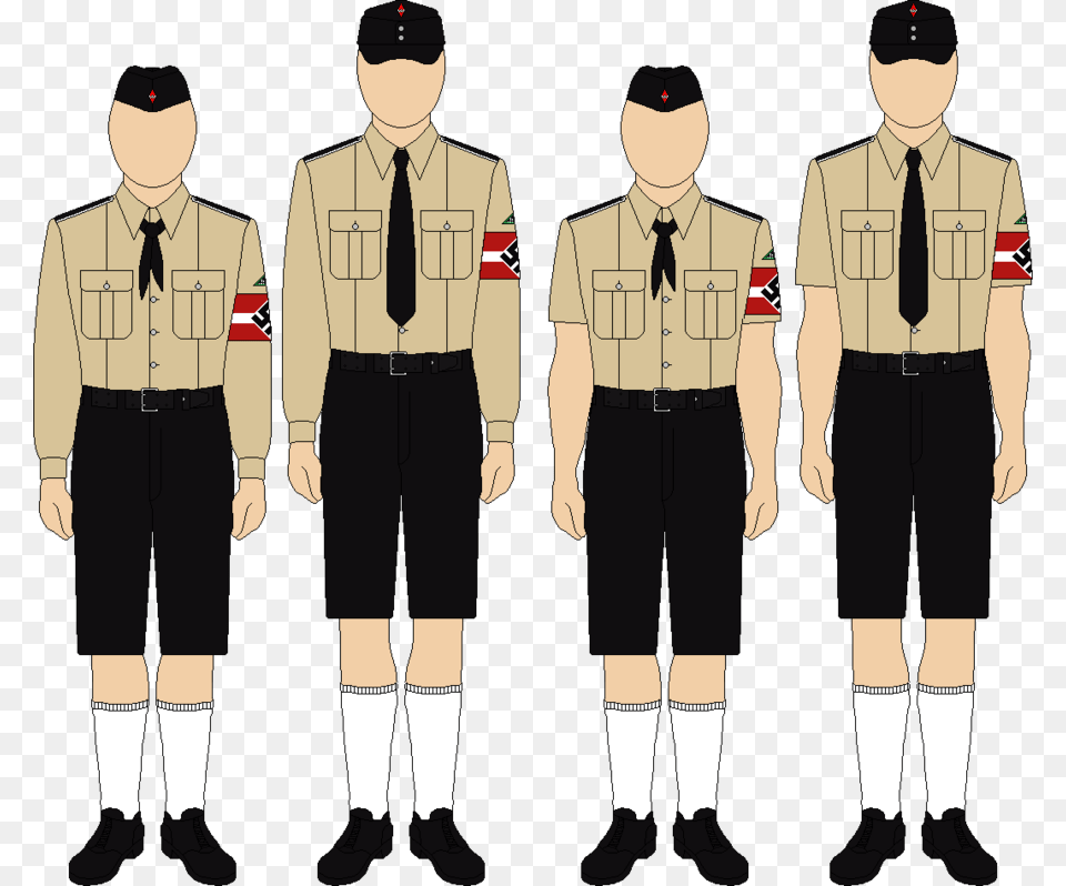 Everyday Uniforms By Thefalconette Hitlerjugend Uniform By, Shorts, Clothing, Accessories, Person Png Image
