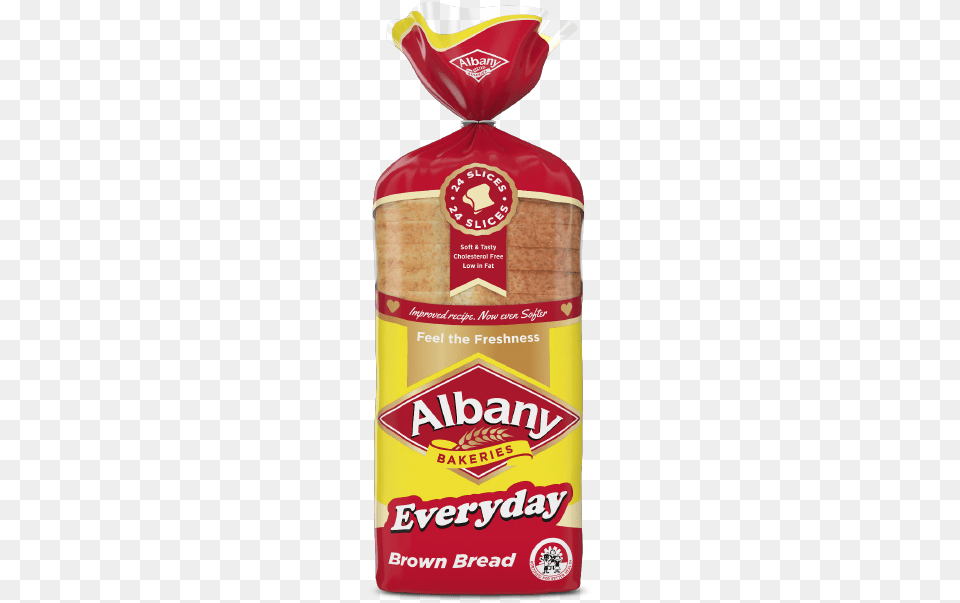 Everyday White Bread Albany Everyday Brown Bread, Food, Ketchup Png Image
