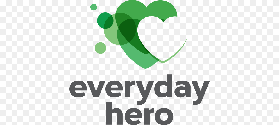 Everydayhero Logo Horizontal Everydayhero If Every Day Is A Gift, Green, Symbol, Animal, Fish Free Transparent Png