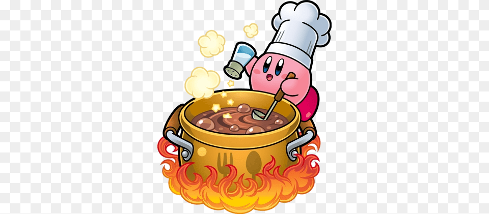 Everyone Loves To Cook Cook Kirby, Meal, Food, Dish, Stirring Food Free Transparent Png