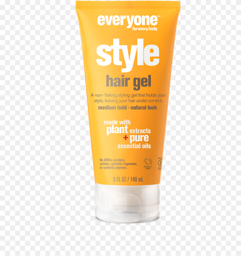 Everyone Style Hair Gel 5 Oz Hair, Bottle, Cosmetics, Sunscreen, Can Free Png Download