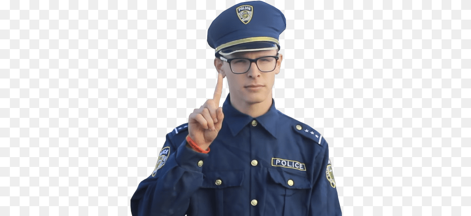 Everyone That Loves Ian For His Amazing Idubbbz Content Cop, Captain, Officer, Person, Police Officer Png
