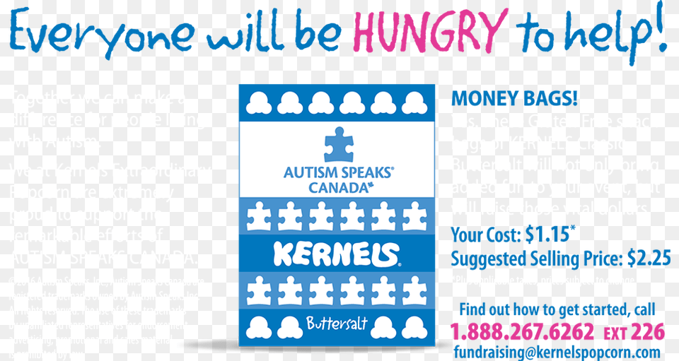 Everyone Will Be Hungry To Help Autism Speaks, Text, Outdoors, Nature Free Png