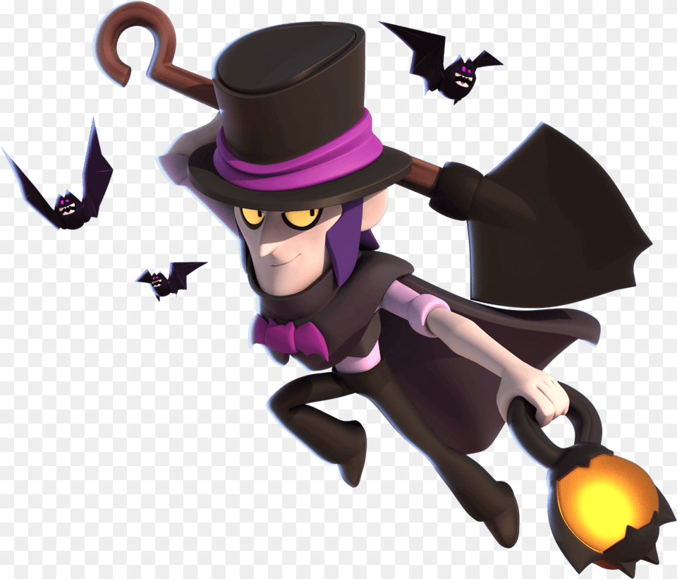 Everything About The Halloween Update Coming To Brawl Stars Mortis Brawl Stars, Baby, Magician, Performer, Person Png Image