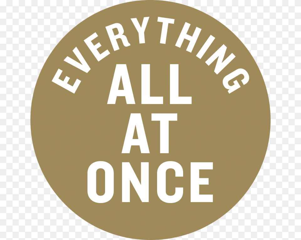 Everything All At Once Logo, Text, Disk Png Image