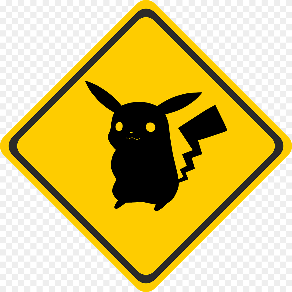Everything To Know About Pokemon Go Community Day Updated Pokemon Pikachu Silhouette, Sign, Symbol, Road Sign, Blackboard Free Png Download
