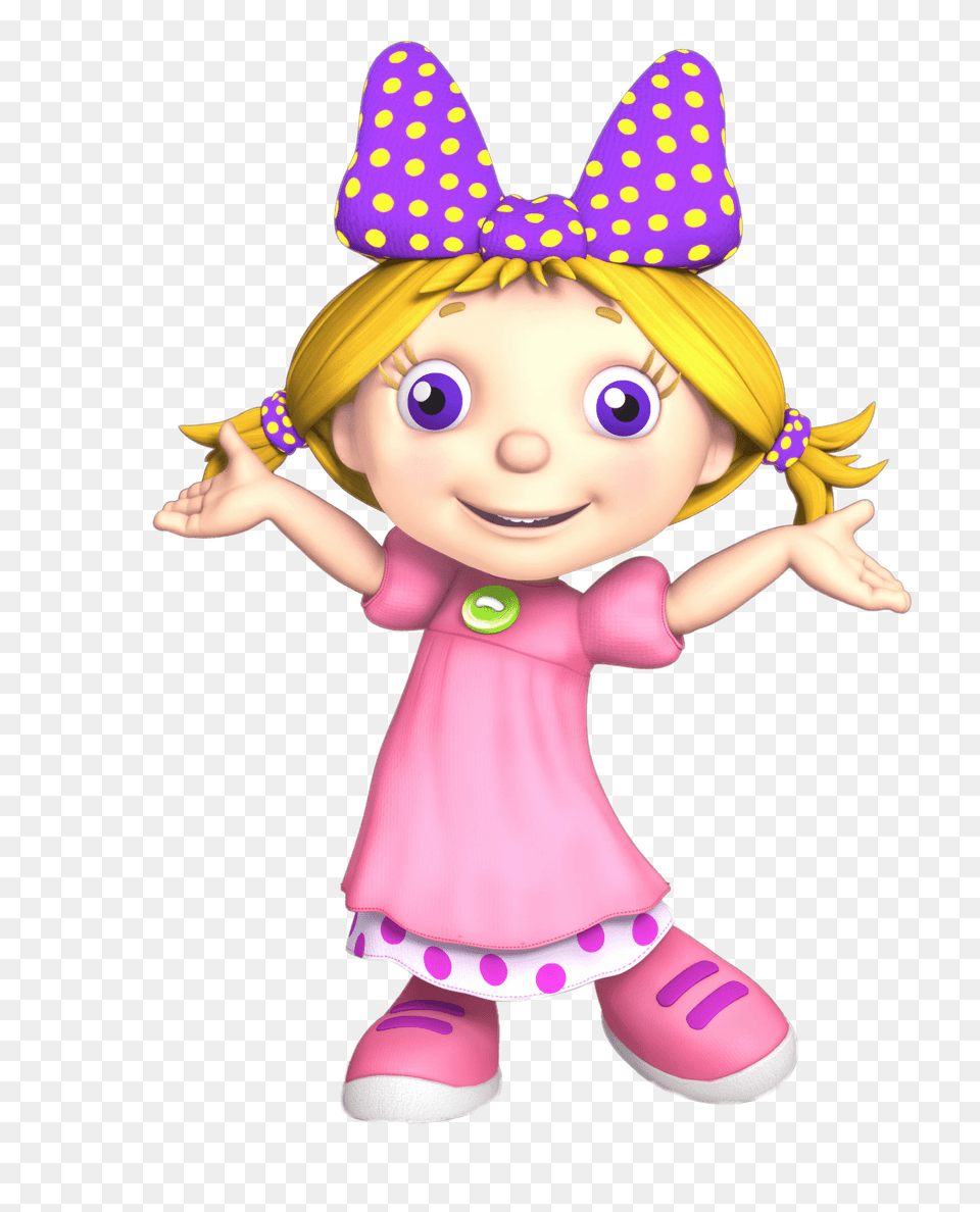 Everythings Rosie Character Holly, Doll, Toy, Face, Head Png