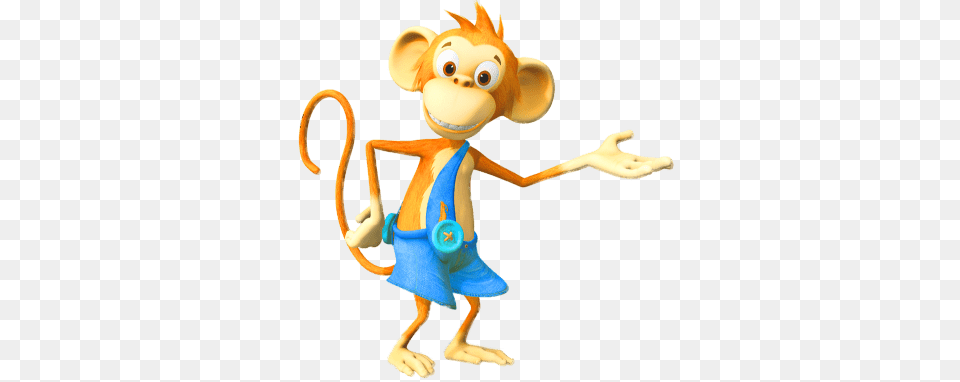 Everythings Rosie Character Monty The Monkey, Toy, Cartoon Png