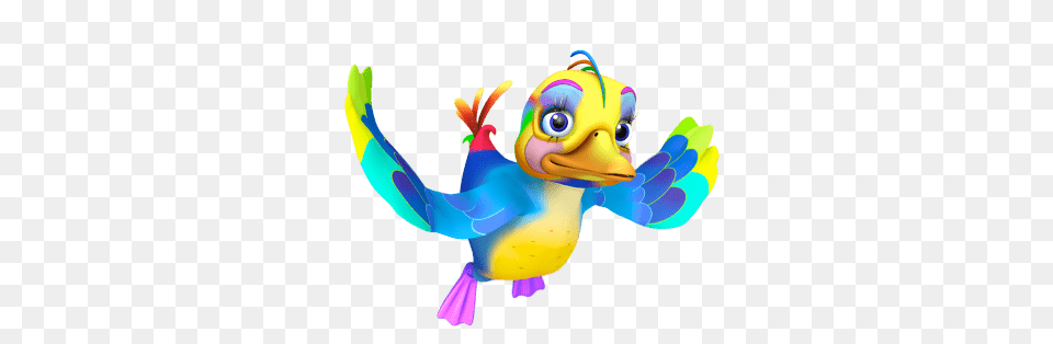 Everythings Rosie Character Teal The Bird, Animal, Beak Free Transparent Png