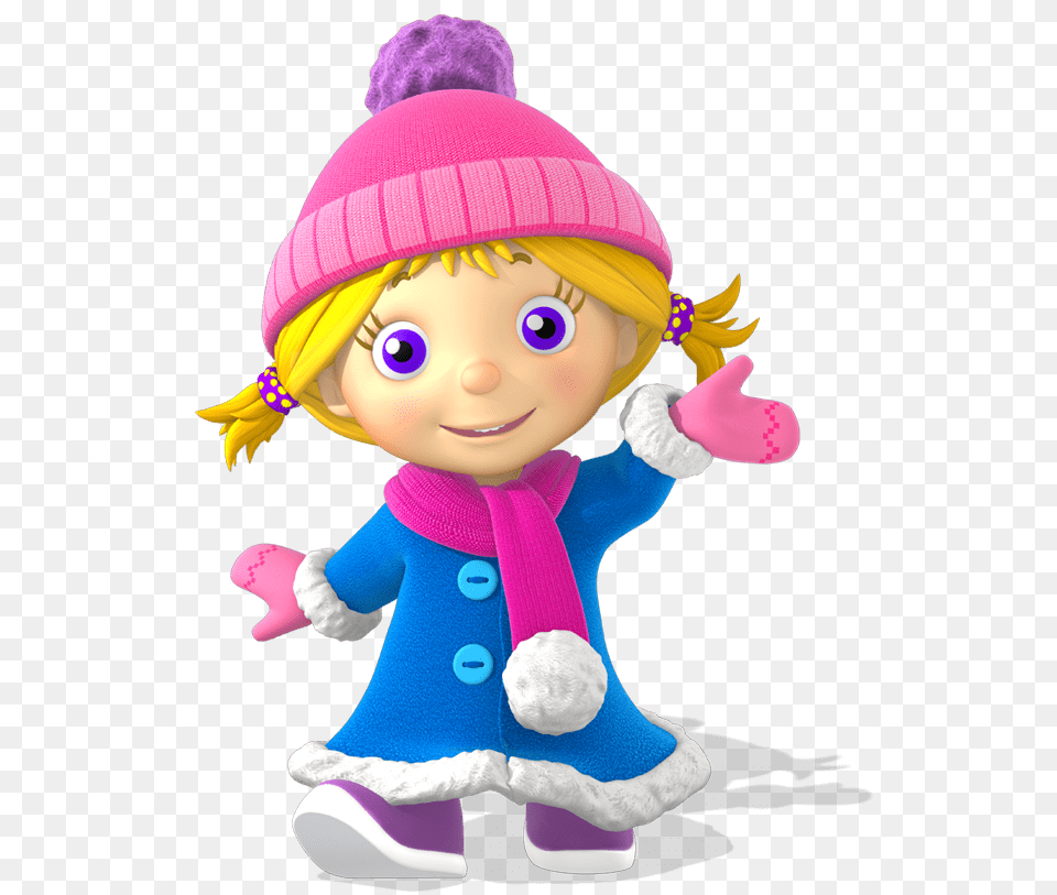 Everythings Rosie Holly In Winter, Doll, Toy, Face, Head Png