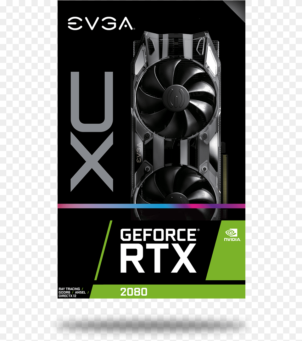 Evga Eu Products Evga Geforce Rtx 2080 Xc Gaming, Advertisement, Poster, Camera, Computer Hardware Free Transparent Png