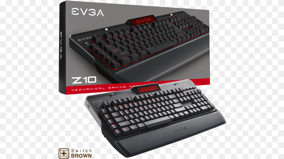 Evga Z10 Gaming Keyboard, Computer, Computer Hardware, Computer Keyboard, Electronics Free Png