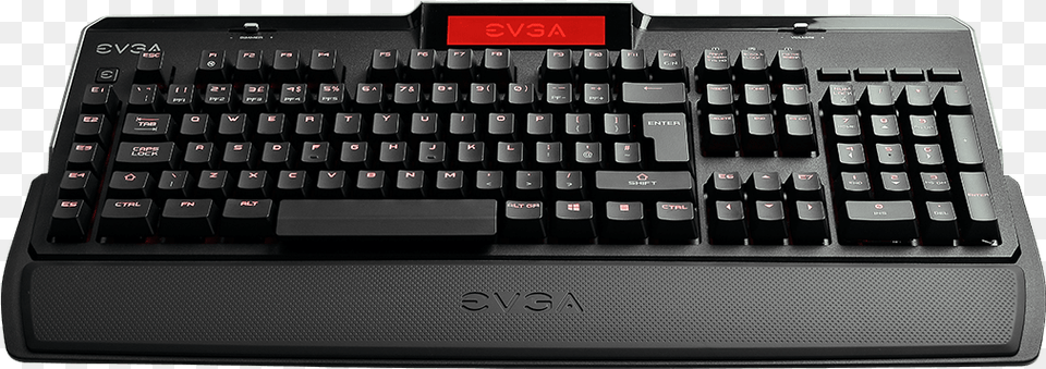 Evga Z10 Gaming Keyboard Red Backlit Led Mechanical Genesis, Computer, Computer Hardware, Computer Keyboard, Electronics Png Image