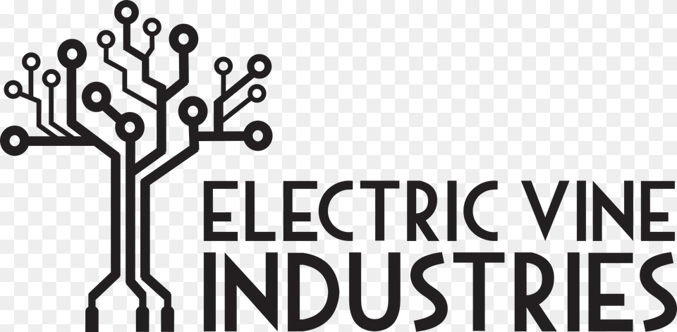 Evi Logo Electric Vine Industries Logo, Cross, Symbol, Text, Electronics Png Image
