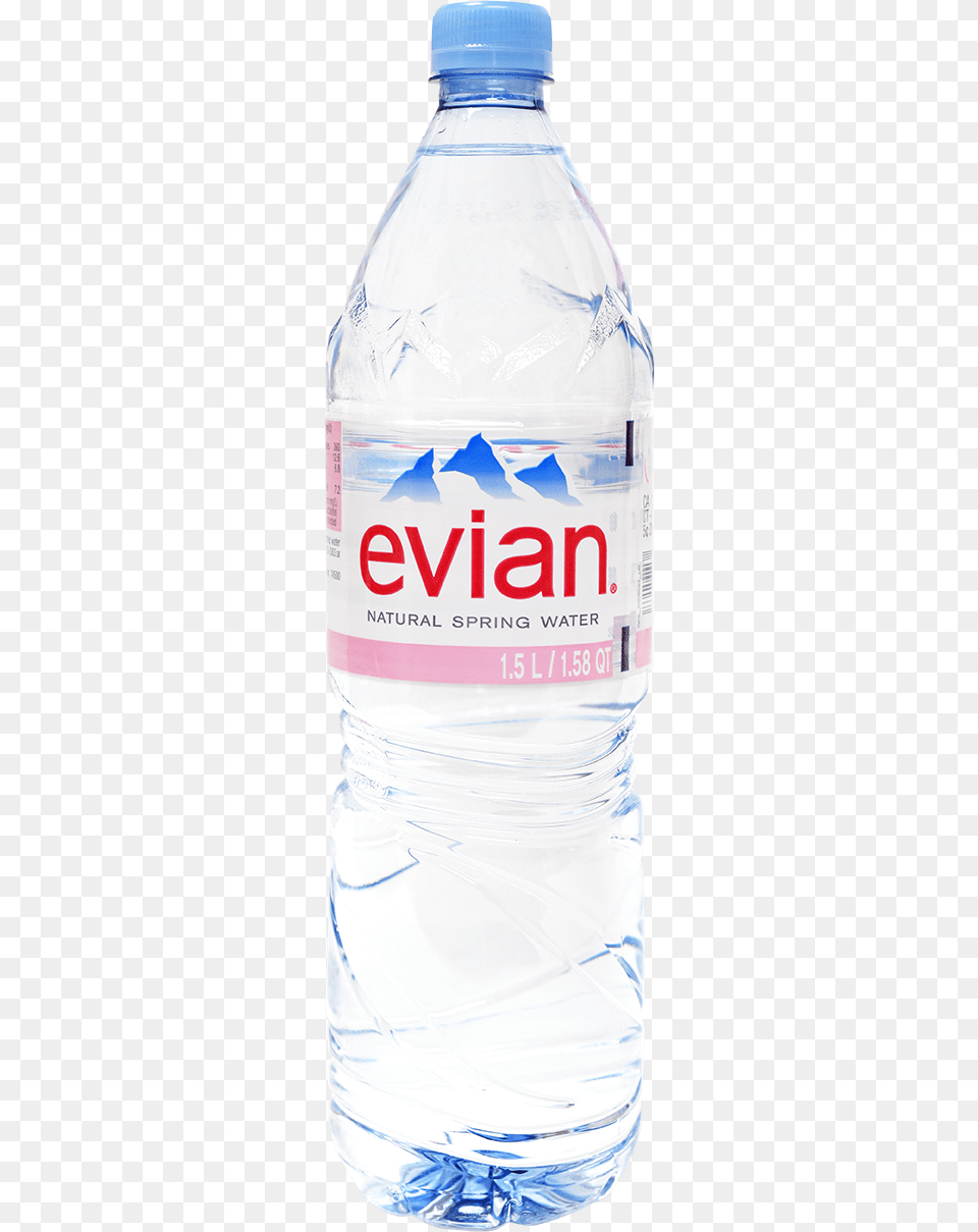 Evian Natural Spring Water Evian Natural Spring Water 507 Oz, Beverage, Bottle, Mineral Water, Water Bottle Free Transparent Png