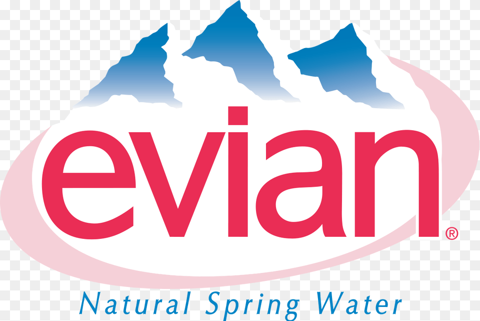Evian Water, Ice, Nature, Outdoors, Logo Free Png Download