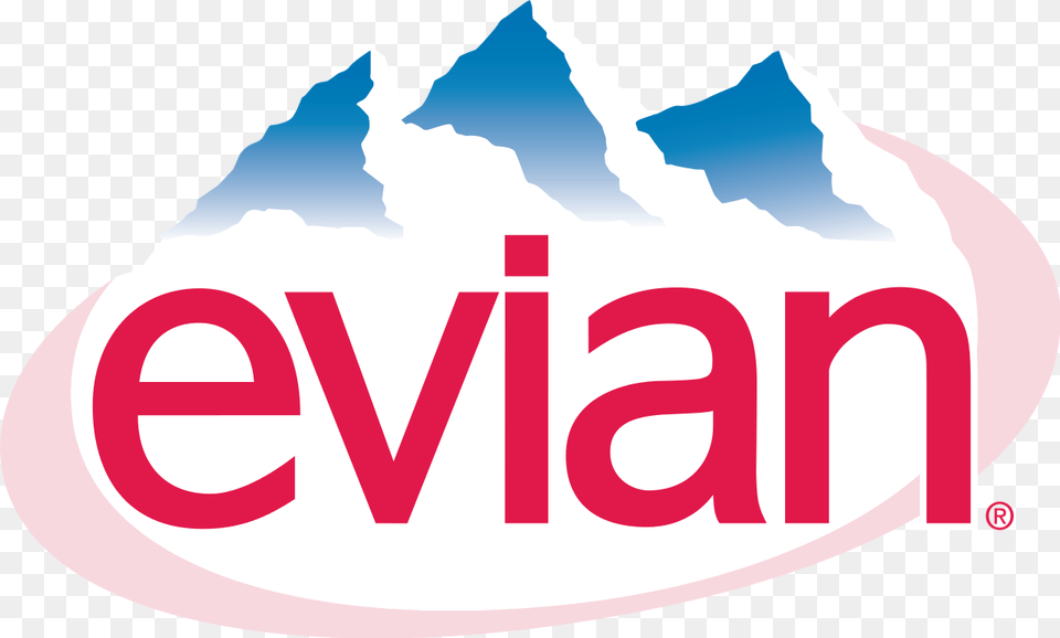 Evian Water Logo, Ice, Outdoors, Nature Free Png Download