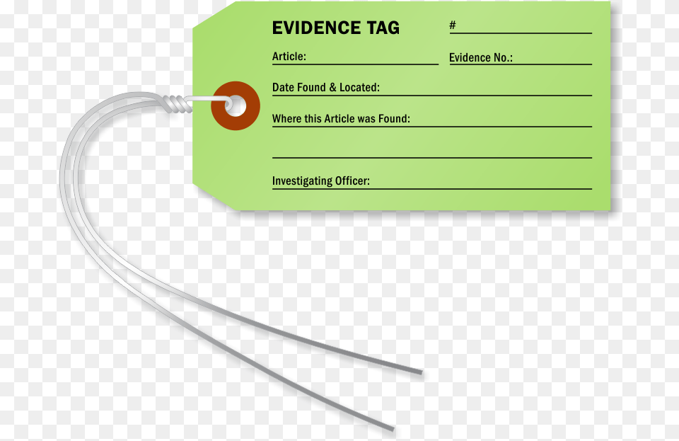 Evidence Tag Template, Text Png Image