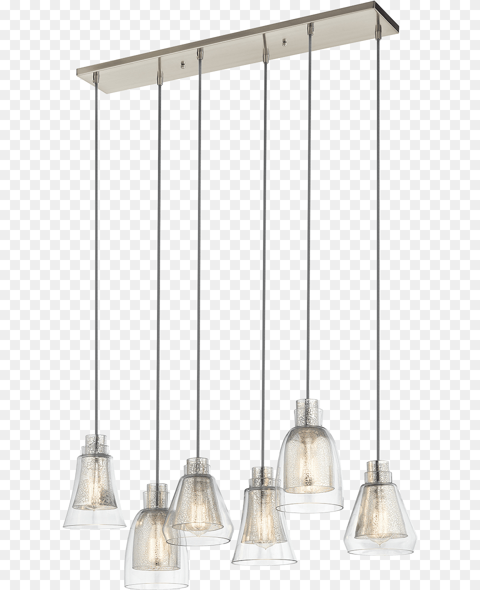 Evie 6 Light Kichler Evie Pendant, Chandelier, Lamp, Light Fixture Free Transparent Png