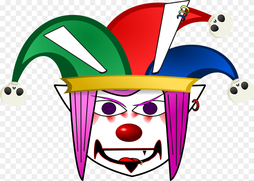 Evil Alien Clipart, Clown, Performer, Person, Face Free Transparent Png