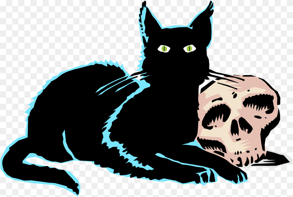 Evil Black Cat Clipart Onlinelabels Clip Art Evil Black Cat, Baby, Person, Animal, Mammal Png Image