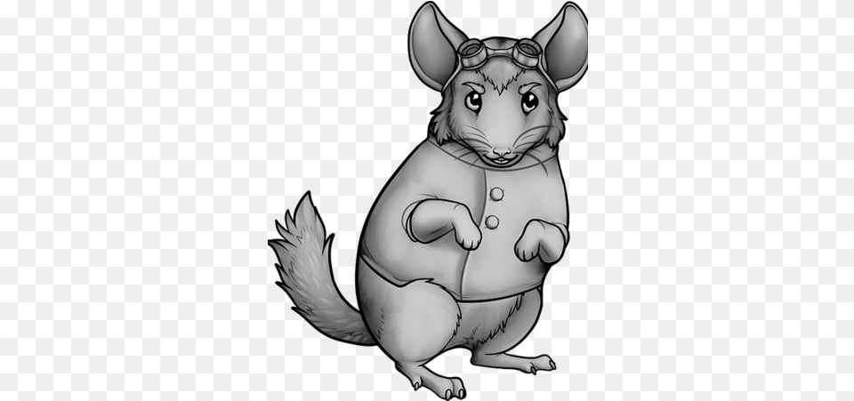 Evil Chinchilla Overlord Rat, Art, Baby, Drawing, Person Free Png Download