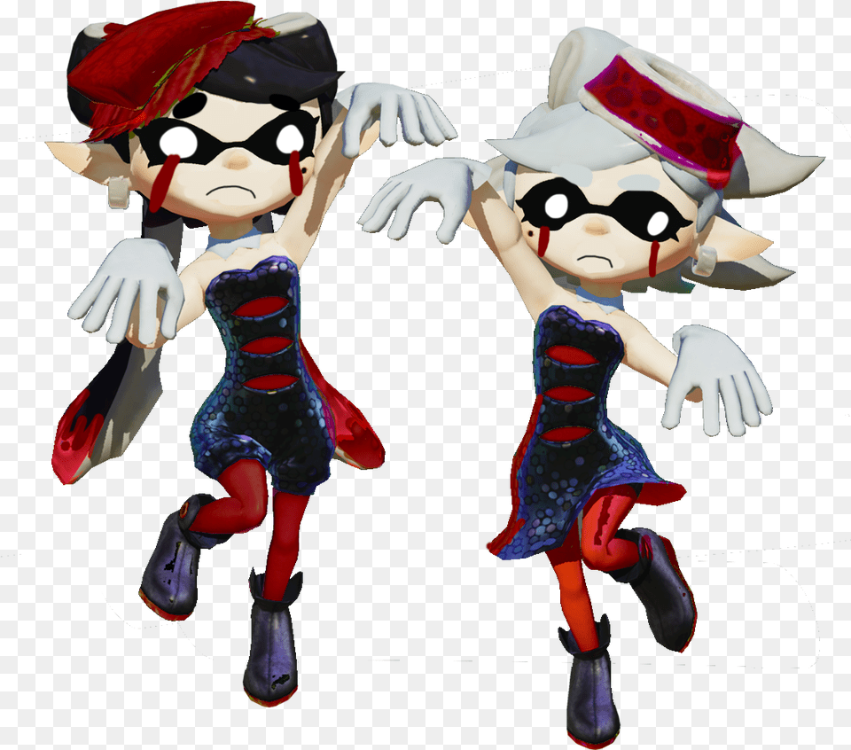 Evil Clipart Squid Evil Marie Splatoon, Clothing, Glove, Person, Baby Free Png