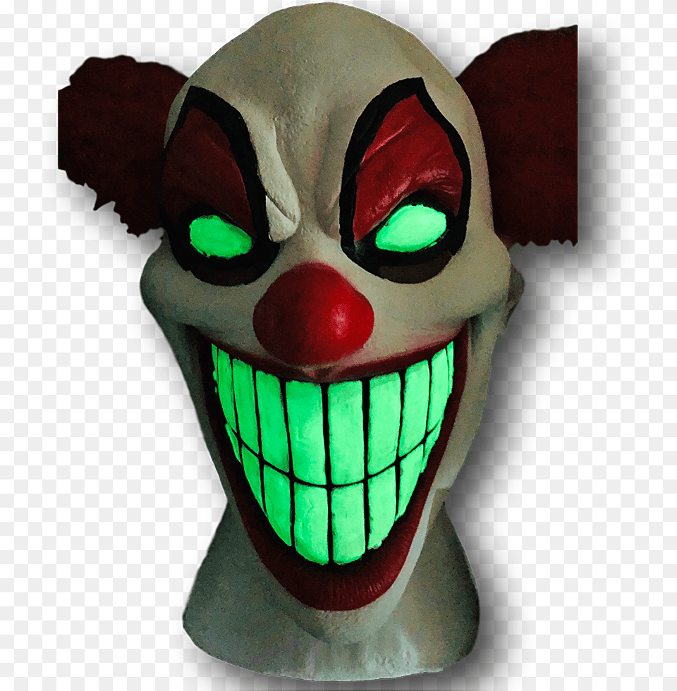 Evil Clown Clown Mask Of Evil, Person, Alien, Face, Head Free Png Download