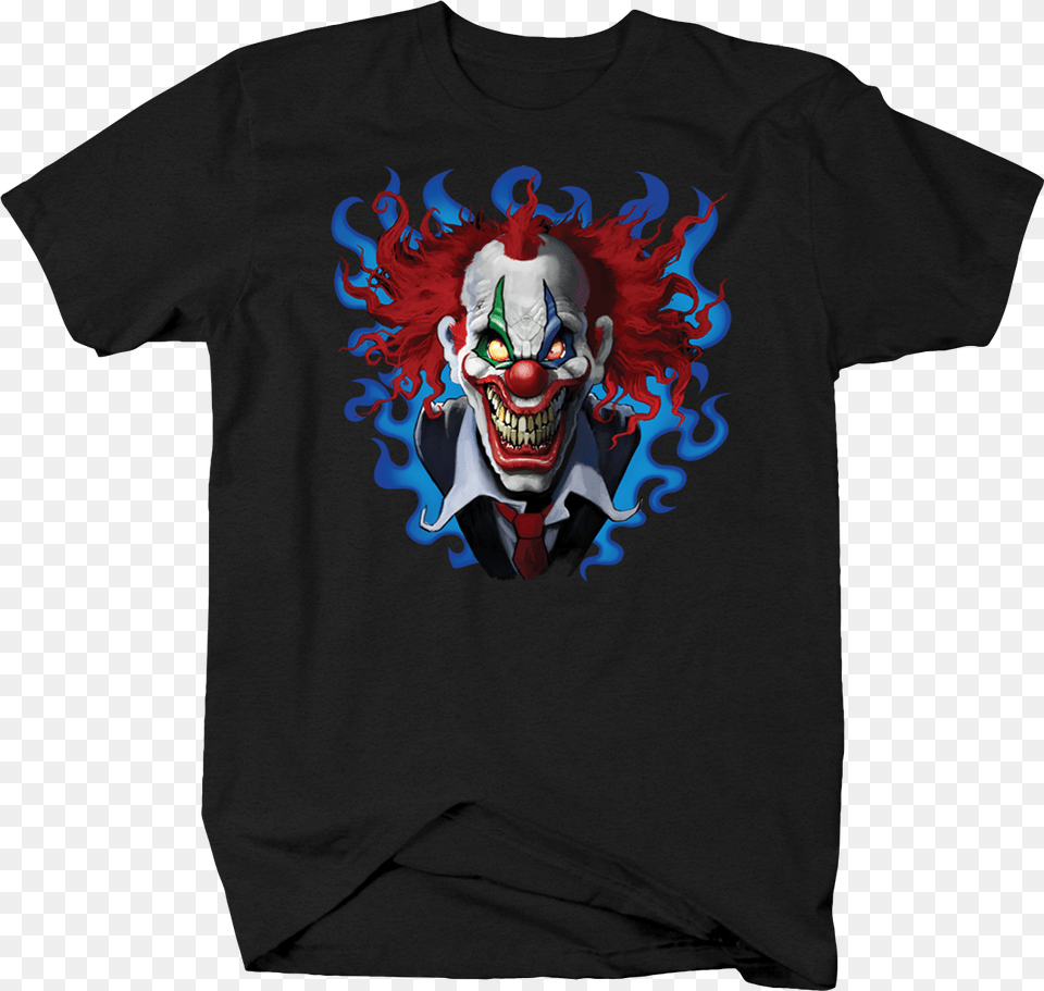 Evil Clown Looking, Clothing, T-shirt, Baby, Face Free Png Download