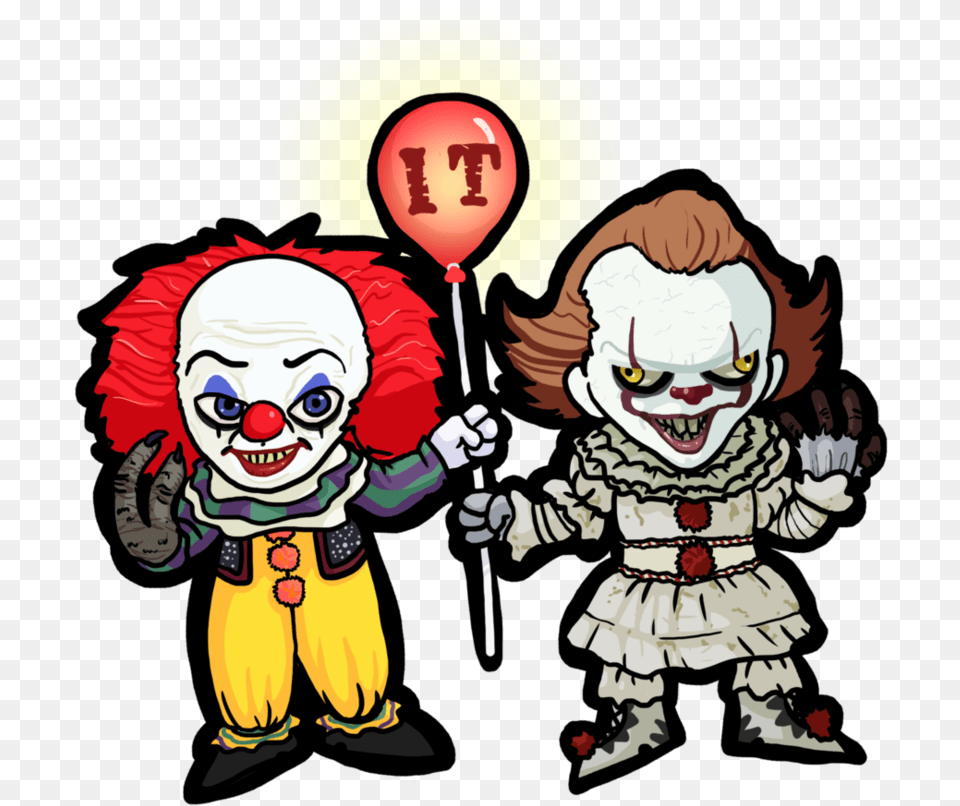 Evil Clown Pennywise Clipart, Baby, Person, Performer, Face Png