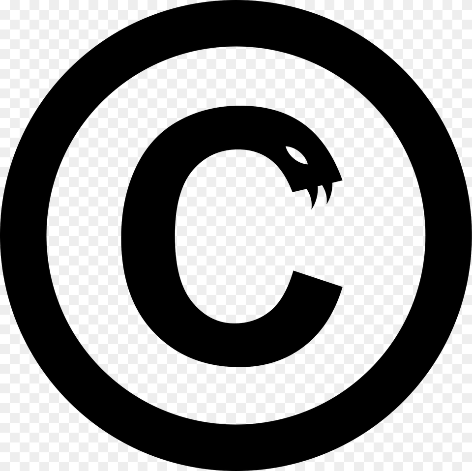 Evil Copyright Clipart, Spiral, Symbol Free Png Download