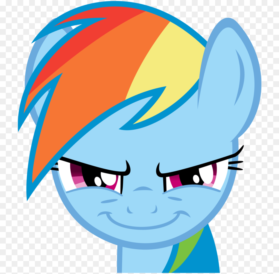 Evil Dash By Flutterguy317 Rainbow Dash Evil Face, Book, Comics, Publication, Animal Png Image