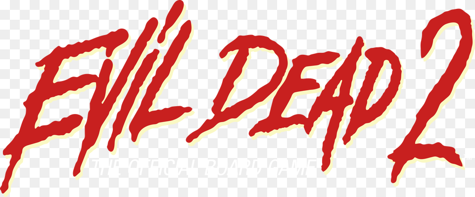 Evil Dead 2 Title, Text Free Png