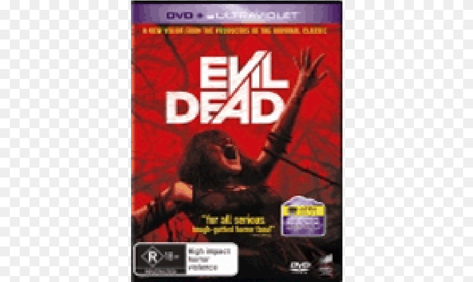 Evil Dead 2013 Starring Jane Levy Dvd, Publication, Book, Adult, Person Png Image