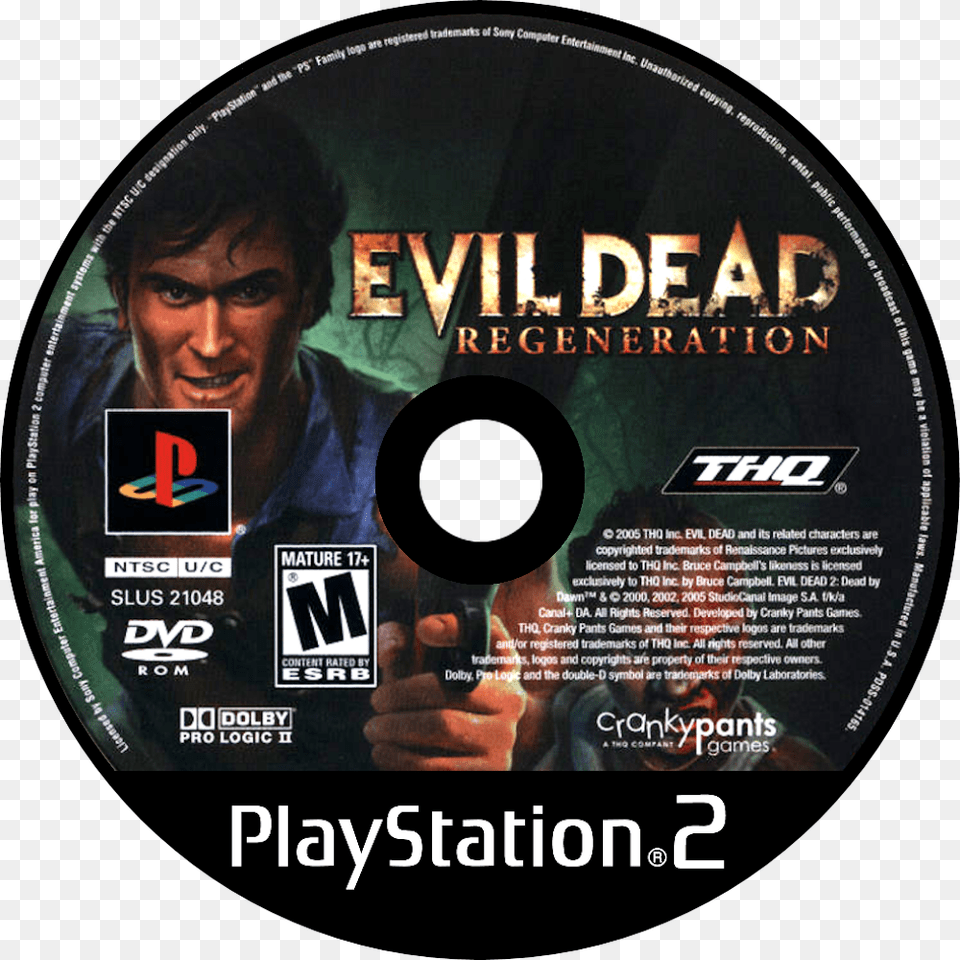Evil Dead Mortal Kombat Armageddon Ps2 Cd, Disk, Dvd, Adult, Male Free Png Download