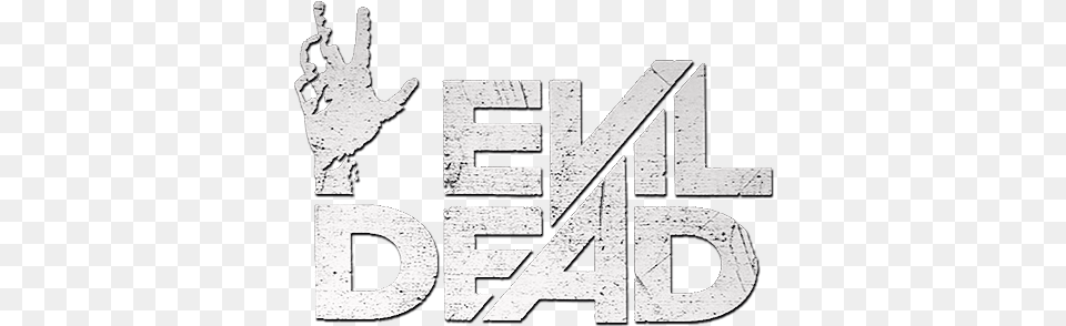 Evil Dead7568 Extended Tv Cut Results 6 Thread Cut Logo Evil Dead, Cross, Symbol, Stencil Free Png Download