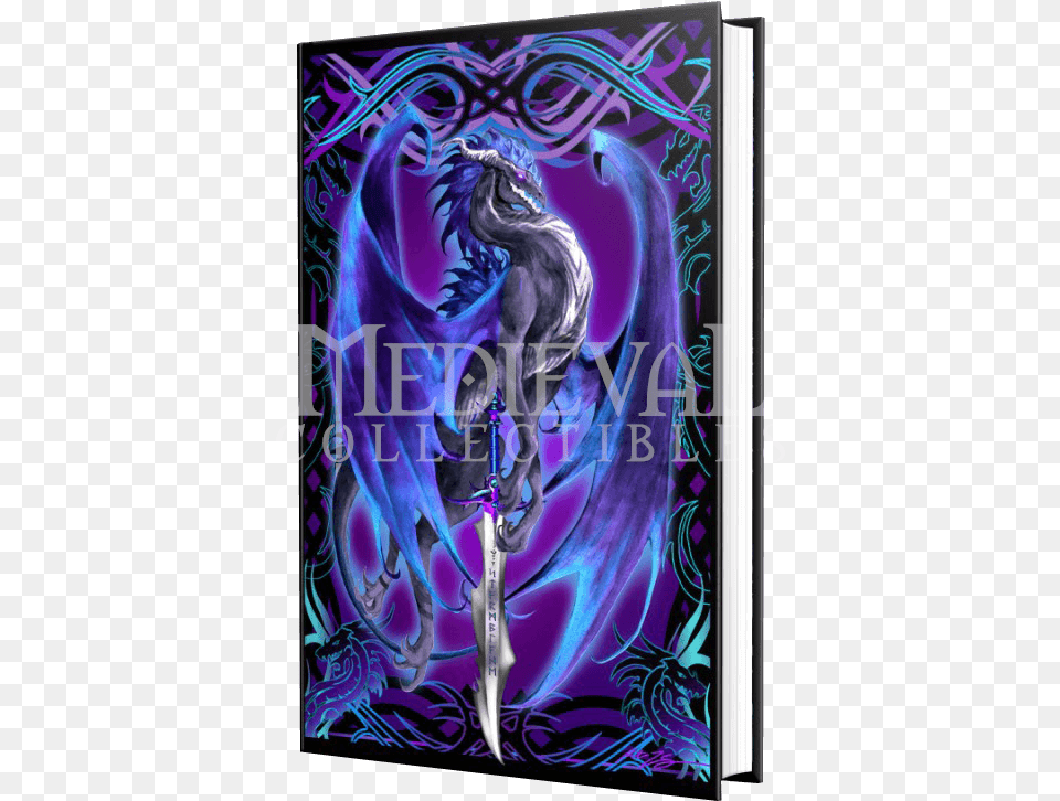 Evil Dragon Embossed Journal Stormblade Embossed Dragon Journal, Adult, Male, Man, Person Png