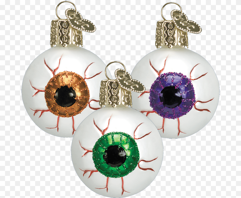 Evil Eye Ornaments Halloween Glass Ornaments, Accessories, Earring, Jewelry, Gemstone Free Transparent Png