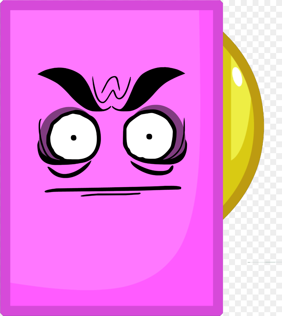 Evil Flower Speaker Bfdi Evil Leafy Face, Purple, Head, Person, Baby Png Image